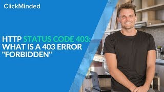 HTTP Status Code 403 What Is a 403 Error quotForbiddenquot Response Code [upl. by Ytram]