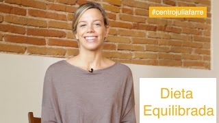 Cómo es una dieta equilibrada  Centro Júlia Farré [upl. by Hollerman]