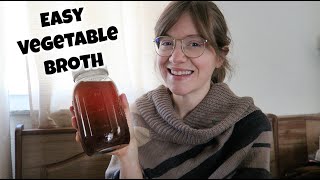 Easy Vegetable Broth [upl. by Rehptsirhc]