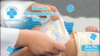 Ask a Pedia  How to Change Babys Diapers [upl. by Nanaj]