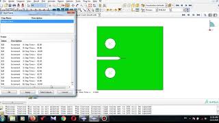 Low Cycle Fatigue Crack Growth SimulationABAQUS [upl. by Azilef330]