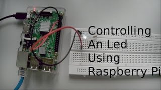 Project Controlling An LED Using Raspberry Pi Beginner [upl. by Skyler82]