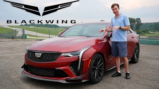 Review 2022 Cadillac CT4V Blackwing Manual  Auto [upl. by Gudrin]