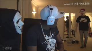 KSI getting scared compilation [upl. by Valorie]