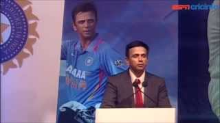 Rahul Dravid felicitation speech  ESPNcricinfo [upl. by Sandra452]