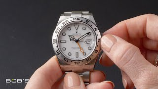 How to use the Rolex Explorer II as a GMT  Bobs Watches [upl. by Adnirod992]