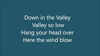 Andy Griffiths Down in the Valley Lyrics [upl. by Roon]