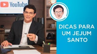 DICAS PARA UM JEJUM SANTO  PADRERESPONDE  PadreManzottiOficial [upl. by Ronnica160]