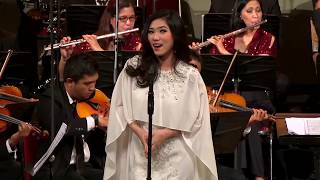 Isyana Sarasvati  Frühlingsstimmen  Walzer Op 410  Johann Strauss II [upl. by Norahs166]