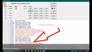 MySQL Shutdown Unexpectedly  Xampp problem solved [upl. by Jose]