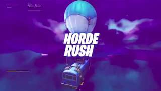 Fortnite Horde Rush Gameplay [upl. by Ciri]