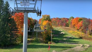 Downhill Mountain Biking At Greek Peak Bike Park  Cortland NY [upl. by Amalburga]