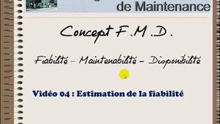 video4 cours fiabilité  estimation de la fiabilité [upl. by Ahsinej]