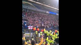 blackburn rovers v burnley police take action [upl. by Cynera631]