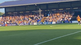 Cambridge United fans at Stockport county 10824 [upl. by Miarfe963]