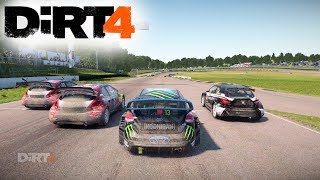 DiRT 4 Gameplay INSANE RALLYCROSS RACING [upl. by Aisena]