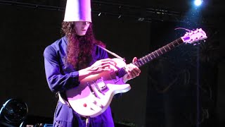 Buckethead  AMAZING Guitar Solo in NYC [upl. by Inava]