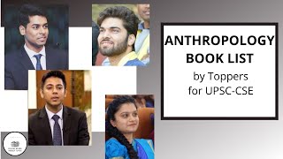 BookList for Anthropology Optional  Recommended by toppers UPSC CSE Preparation LBSNAA [upl. by Aihsetel]