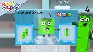 Numberblocks  MI15 Fact File  All About Numberblock Four [upl. by Chaker]