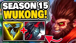 How to WUKONG Jungle in SEASON 15 Indepth Guide [upl. by Alahs610]