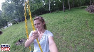 How To Install A Zipline In Your Backyard [upl. by Gavriella]