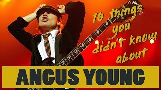 10 facts about Angus Young of ACDC [upl. by Grochow417]