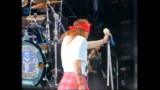 Guns N Roses  Knockin On Heavens Door Freddie Mercury Tribute 1992 [upl. by Aicilif110]