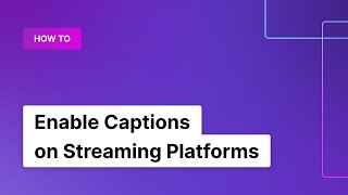 How to Enable Captions On Netflix Hulu Prime Video amp Disney [upl. by Innor490]