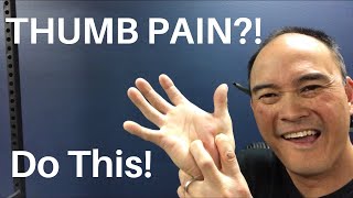 THUMB PAIN DO THIS [upl. by Roberts]