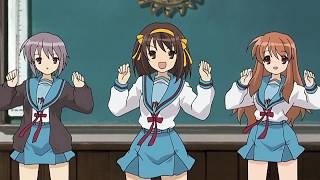 Suzumiya Haruhi Ending Special Version bluray HD [upl. by Alekehs]