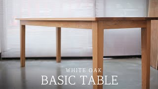 SQUARERULE FURNITURE  Making a Basic Table [upl. by Eppie423]