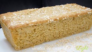 PAN DE AVENA SIN AMASAR SÚPER FÁCIL Y RÁPIDO  SUPER EASY AND QUICK UNKINNED OAT BREAD  KETO [upl. by Acinoreb]