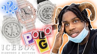 Polo G Goes Jewelry Shopping at Icebox [upl. by Yeca]