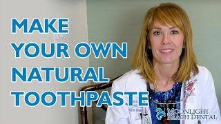 How To Make Your Own Natural Toothpaste [upl. by Kafka821]