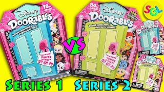 Disney Doorables Series 1 vs Series 2 Multi Peek 5 6 7 Pack  Mini Peek Surprise Toys Unboxing [upl. by Milak]