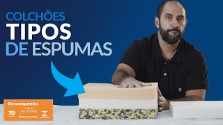 TIPOS de Colchões de Espuma Entenda quais são os tipos de espumas usadas nos Colchões [upl. by Badr]