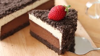 チョコレート・チーズケーキの作り方 Chocolate Cheesecake｜HidaMari Cooking [upl. by Dorry]