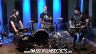 Bass Drum Techniques  Drum Lesson DRUMEO [upl. by Darcey]