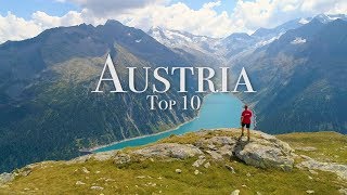 Top 10 Places To Visit In Austria [upl. by Glenna607]