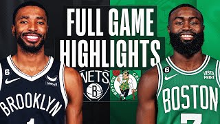 NETS at CELTICS  FULL GAME HIGHLIGHTS  March 3 2023 [upl. by Ijan]