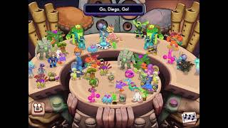 Go Diego Go Theme Song  My Singing Monsters Composer [upl. by Torosian]