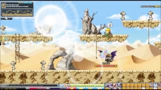 GMS Maplestory How To Get To Magatia and Ariant Guide [upl. by Ijan]