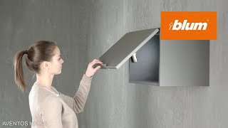 AVENTOS HKXS Small stay lift system  Blum [upl. by Fatma518]