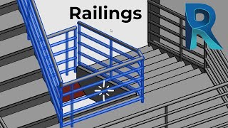 Revit  How to model Railings [upl. by Stiegler]