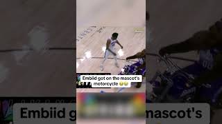 Joel Embiid wanted to ride the bike 🤣 [upl. by Itsuj821]