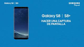 Galaxy S8  Hacer una captura de pantalla [upl. by Aicxela]