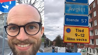 LIVE Parkering 1  regler och skyltar Körkortsteori på lätt svenska [upl. by Namron]