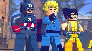 LEGO Marvel Super Heroes Walkthrough Part 7  Destroyer Boss Fight [upl. by Aldis730]