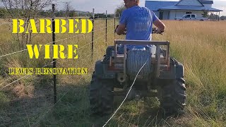 How to Install Barbed Wire [upl. by Iaw]