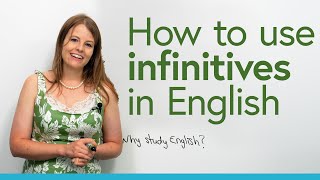 Basic English Grammar Giving reasons with infinitives [upl. by Bolen]